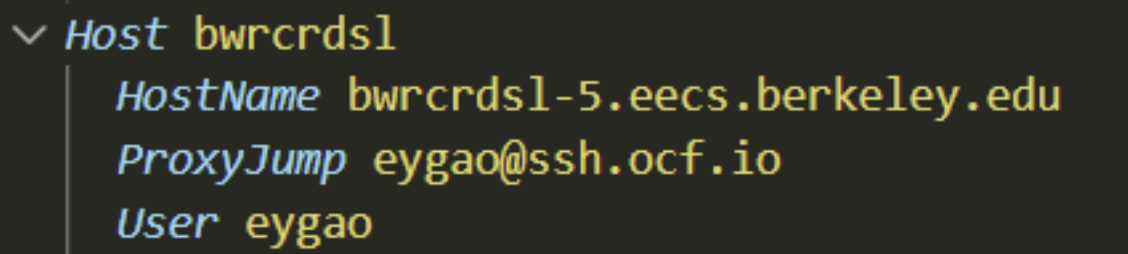 Proxy Jump Example Config